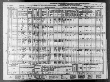 1940 Census Population Schedules - California - Humboldt County - ED 12-19