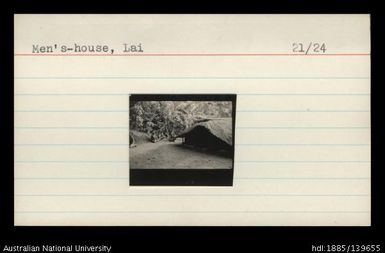 Men's house, Lai