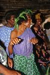 Women dance at Sialeva haunu party