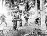 Wars: World: # 2: United States Marines in Solomon Islands -Marines Looking for Snipers