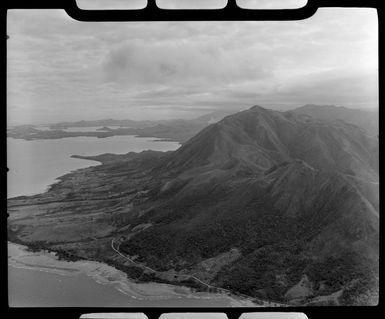 View of New Caledonia approaching from Suva, Fiji