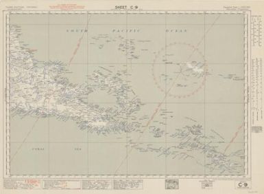 Australian aeronautical map (Sheet C9)