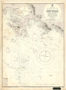 Approaches to Port Numea : New Caledonia, south coast, South Pacific : from the French government charts to 1926