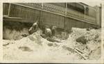 Men working on easement excavation, Brisbane, c1936