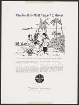 Pan Am Jets--Most frequent to Hawaii