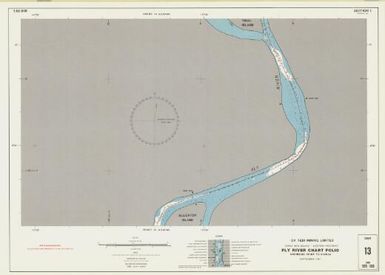 Fly River chart folio Korimoro Point to Kiunga navigation charts : hydrographic survey of the Fly River, Papua New Guinea - Western Province (13)