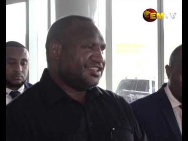 Namah says Marape is lying