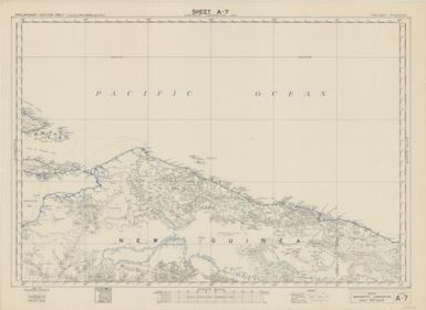 Australian aeronautical map (Sheet A7)