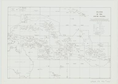 Islands of the South Pacific / drawn by Division of National Mapping, Department of National Development