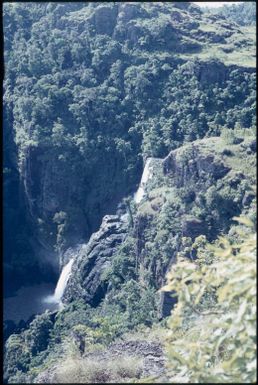 Rouna Falls, view from the top : Port Moresby, Papua New Guinea, 1953 / Terence and Margaret Spencer