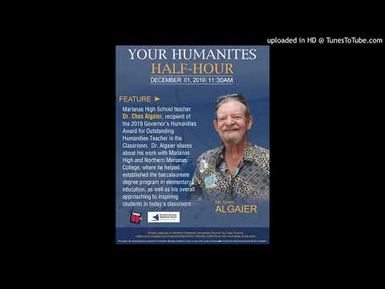 12.01.19 2019 Governor's Humanities Awards Dr. Chas Algaier