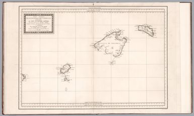 Carta esferica de las Yslas Baleares y Pithyusas ... Y Construida por el Brigadier de la Rl. Armada D. Vicente Tofino de S. Miguel. Ano 1786. Moreno Texada Sculp. (to accompany) Atlas maritimo de Espana : Madrid MDCCLXXXIX (1789).