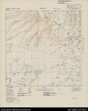 Indonesia, Dutch New Guinea, Anggi Gigi, Series: HIND 644, 1947, 1:250 000