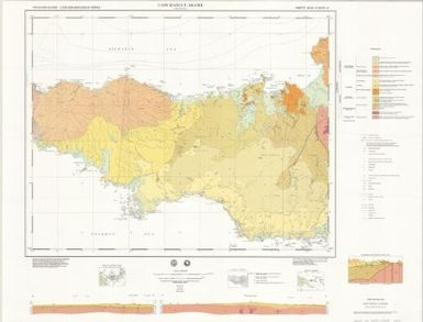 Papua New Guinea 1:250 000 geological series: Cape Raoult - Arawe (Sheet SB 55-8, 12)