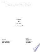 Epidemiology and Cancer Registries in the Pacific Basin : [a conference held in Maui, Hawaii, November 11-14, 1975]