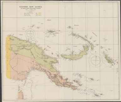 Eastern New Guinea and adjacent islands, showing district boundaries