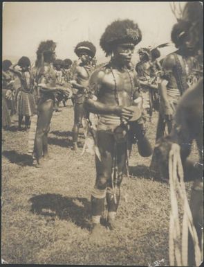 Motuan dancers Port Moresby, Papua, ca. 1923, 2 / Sarah Chinnery