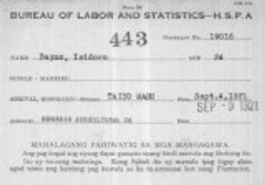 Bayno, Isidoro