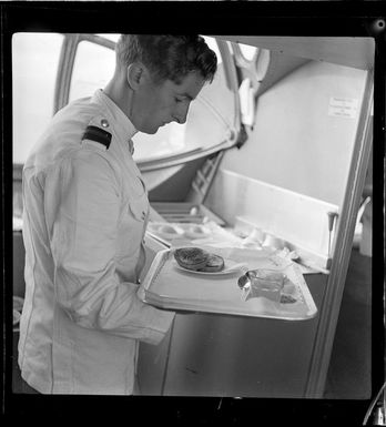 Unidentified Qantas steward, Sydney Fiji service