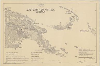 Eastern New Guinea geology / compiled 1968 by P.W. Williams