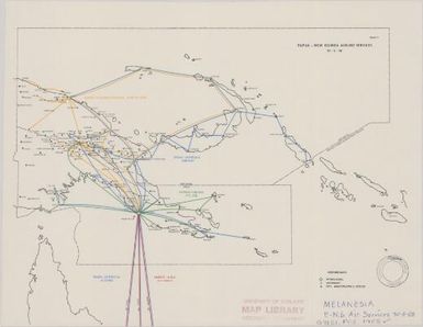 Papua New Guinea airline services, 30-6-68