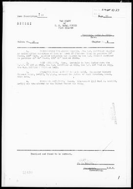 COMNAVFOR FIJI ISLANDS - War Diary, 4/1/43 to 6/20/43