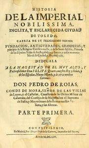 Historia de la imperial, nobilissima, inclita, y esclarecida ciudad de Toledo, v.1