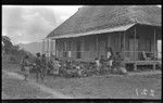 Hookworm lecture to children at Popole Mission