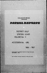 Patrol Reports. Gulf District, Kukipi, 1966-1967