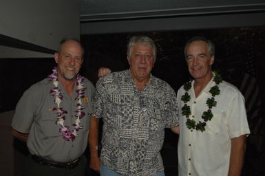 [Assignment: 48-DPA-09-28-08_SOI_K_NPS_Vol_AZ] President's Call to Service Award ceremony and reception for volunteers at the U.S.S. Arizona Memorial, Pearl Harbor, Honolulu, Hawaii, with Secretary Dirk Kempthorne [joining the National Park Service's Chief Historian for the Memorial, Daniel Martinez, among the dignitaries on hand] [48-DPA-09-28-09_SOI_K_NPS_Vol_AZ_IOD_4712.JPG]