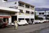 French Polynesia, street scene in Papeete shopping district