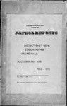 Patrol Reports. East Sepik District, Maprik, 1969 - 1970