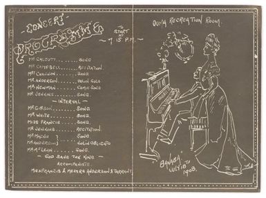 Concert programme