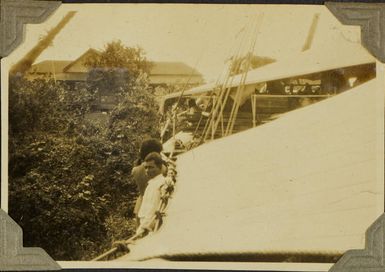 On the Adikeva in the Canal, 1928