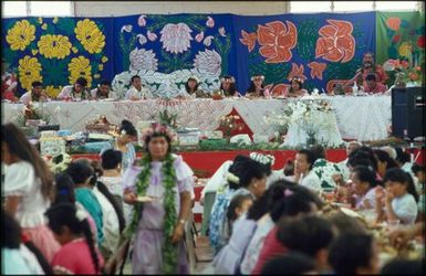 Wedding party, Rarotongan wedding