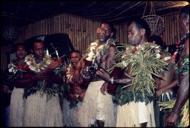 Fijian dancers, 1975