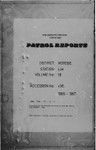 Patrol Reports. Morobe District, Lae, 1966 - 1967