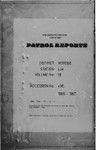 Patrol Reports. Morobe District, Lae, 1966 - 1967