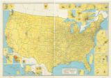 Ranally trading area map of the United STates