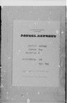 Patrol Reports. Morobe District, Wau, 1961 - 1962
