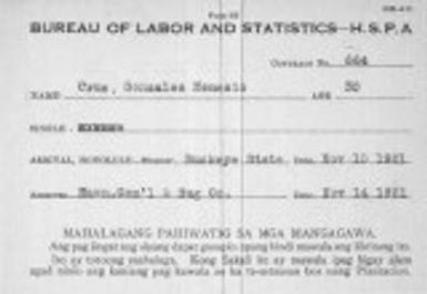 Cruz, Gonzales Nemesio