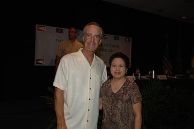 [Assignment: 48-DPA-09-30-08_SOI_K_Isl_Conf_Final] Final day of Insular Areas Health Summit [("The Future of Health Care in the Insular Areas: A Leaders Summit") at the Marriott Hotel in] Honolulu, Hawaii, where Interior Secretary Dirk Kempthorne [joined senior federal health officials and leaders of the U.S. territories and freely associated states to discuss strategies and initiatives for advancing health care in those communinties [48-DPA-09-30-08_SOI_K_Isl_Conf_Final_DOI_0795.JPG]