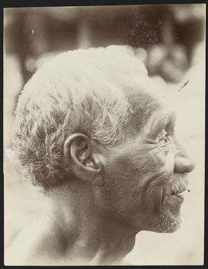 Portrait of a man, Rotuma