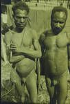 Iuri men, Green R sub-district, Sepik District, [Papua New Guinea], 1954
