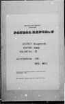 Patrol Reports. Bougainville District, Kieta, 1972 - 1973