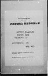 Patrol Reports. Bougainville District, Kieta, 1972 - 1973