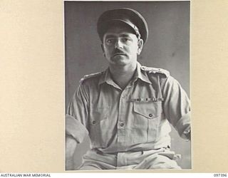 LAE, NEW GUINEA. 1945-10-04. LIEUTENANT COLONEL L.K. SHAVE, GENERAL STAFF OFFICER 1, HEADQUARTERS FIRST ARMY