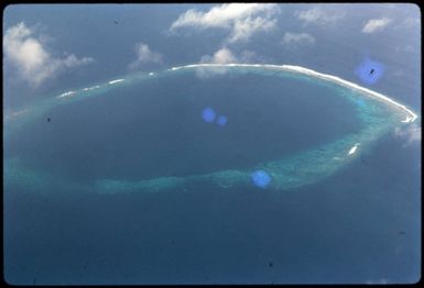 Coral atoll, Fiji, 1971