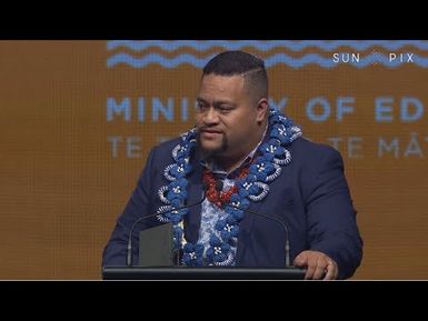 Pacific Education Winner Edmond Fehoko's Speech | SunPix Awards 2019