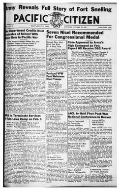 The Pacific Citizen, Vol. 21 No. 17 (October 27, 1945)